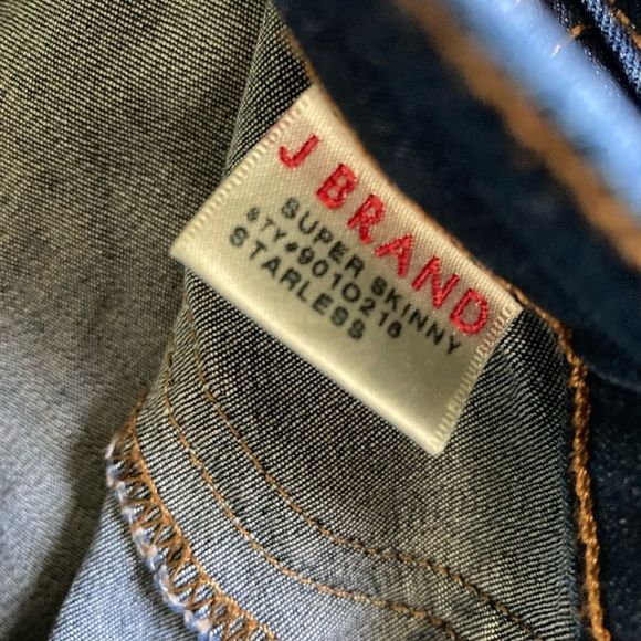 J Brand Super Skinny Starless jeans size 26 - Picture 5 of 9